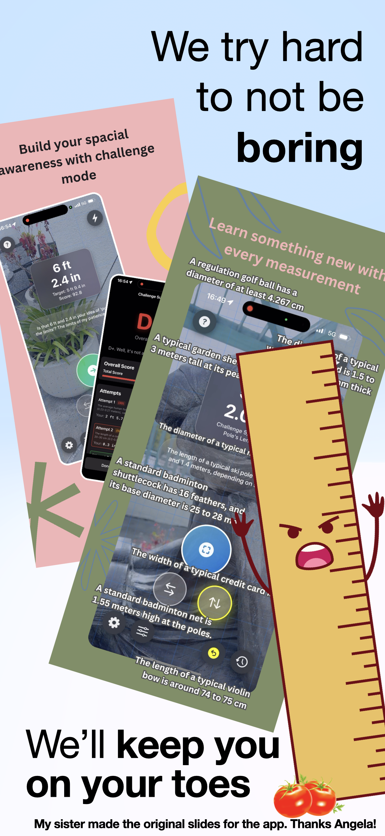 Collage of Phruler's fun features